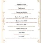 Menu LIN’S COFFEE RESTAURANT Kenitra December 2023 435210-736600